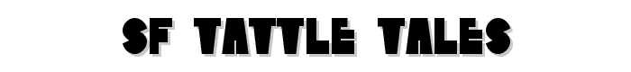 SF Tattle Tales font